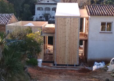 Extensión de Edificación Tradicional en Valldoreix: Ampliación de Madera